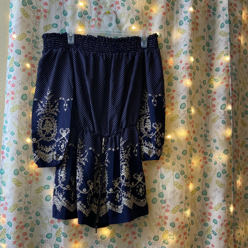 I.joah off the shoulder romper
